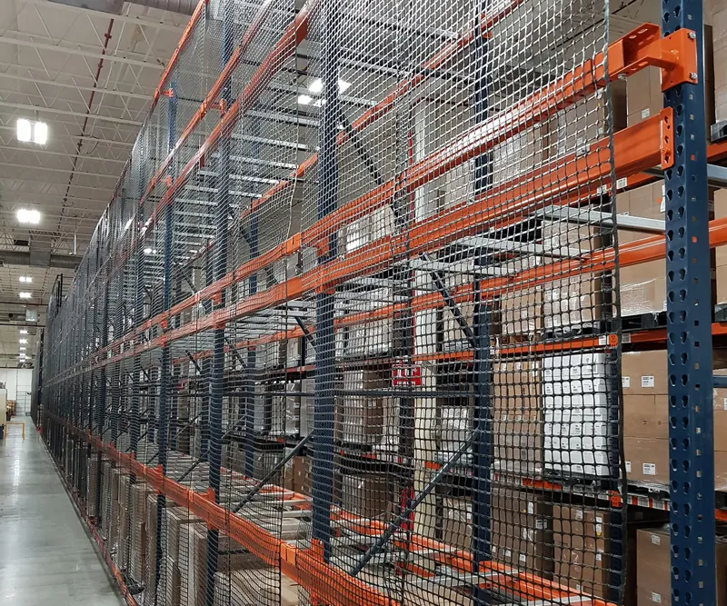 Fabric safety netting